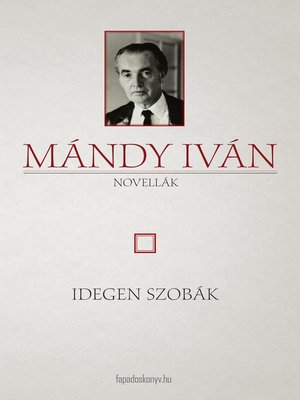 cover image of Idegen szobák